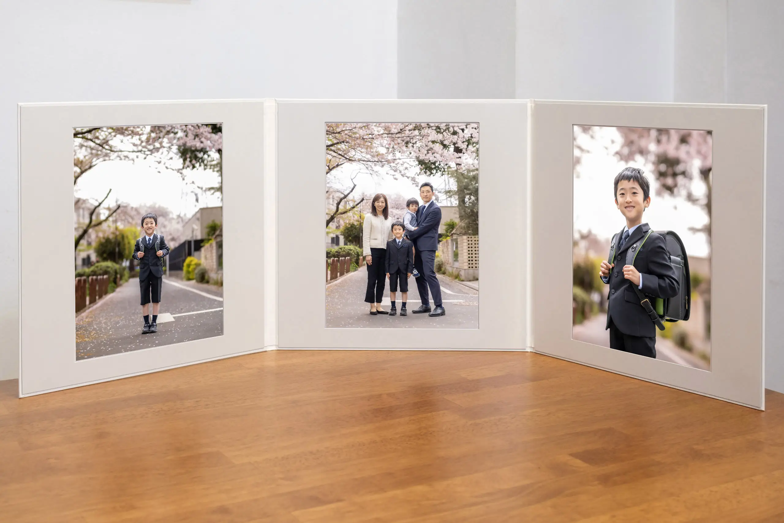 ペルフェット台紙 3面台紙付